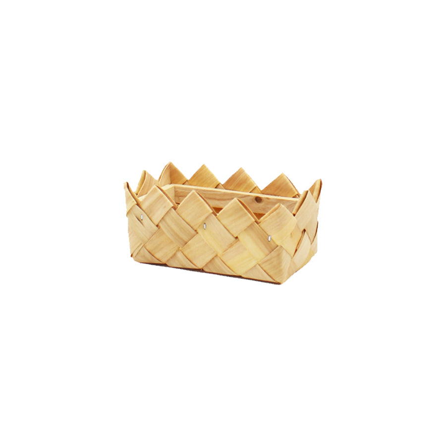 Rectangular Basket - Wood