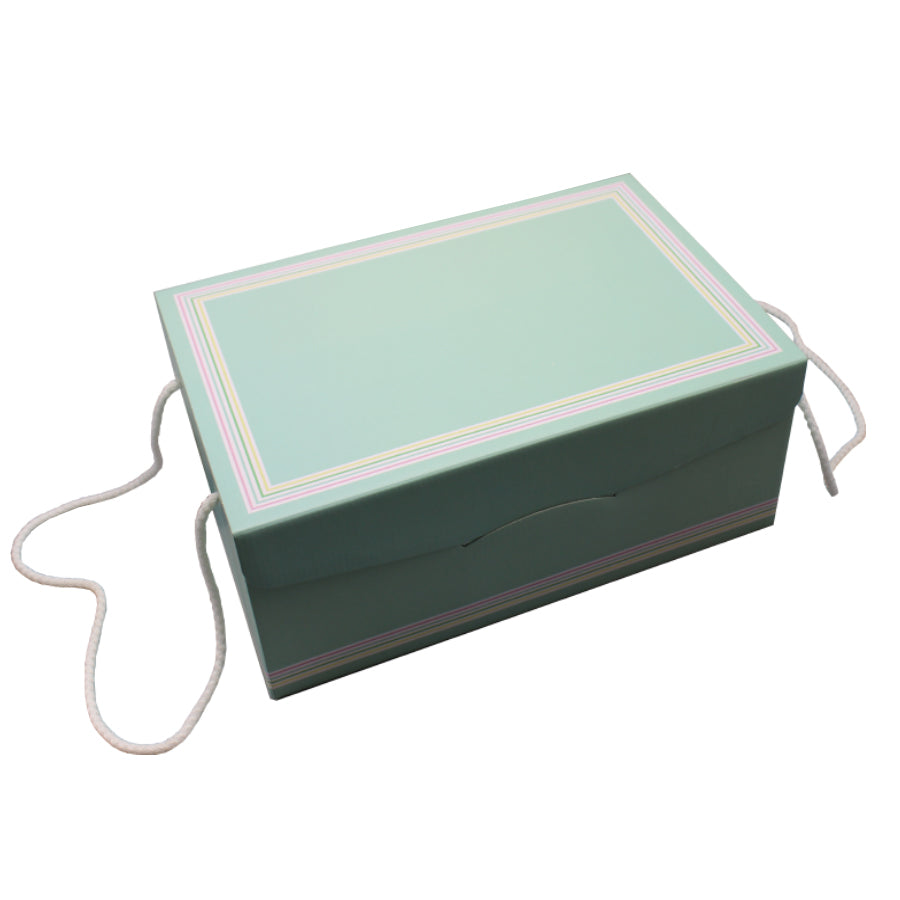 Cajas Segreto con Cordón - Azul Claro - "Pascua"