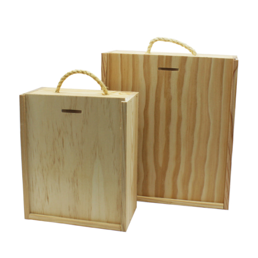 Multipurpose Box with Handle - Wood