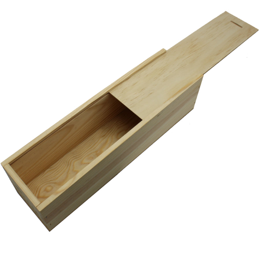 Lidded Wooden Bottle Box