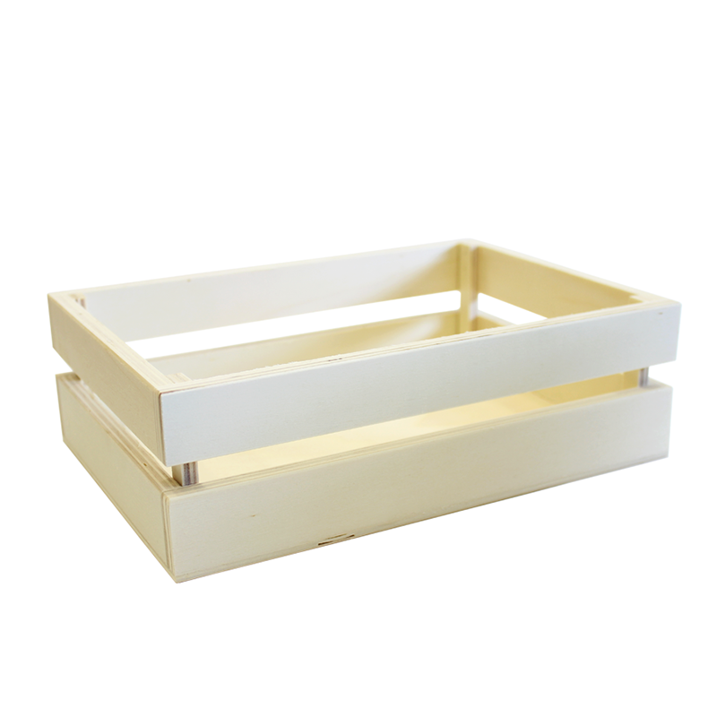 Caja con lamas Chopo - Madera