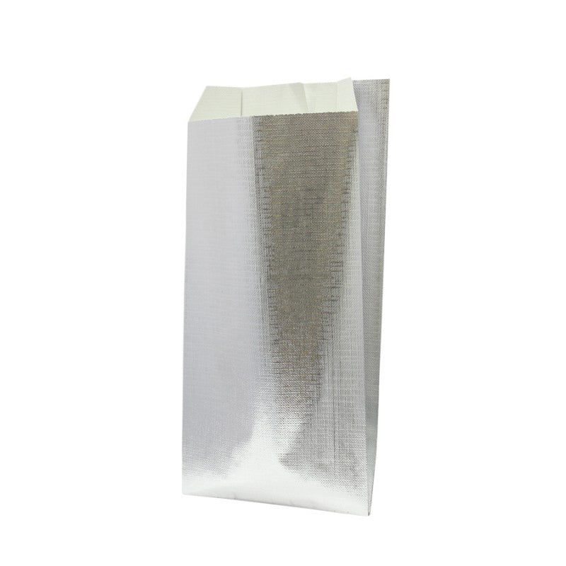 Embossed Kraft Paper Envelopes - Metallic Silver