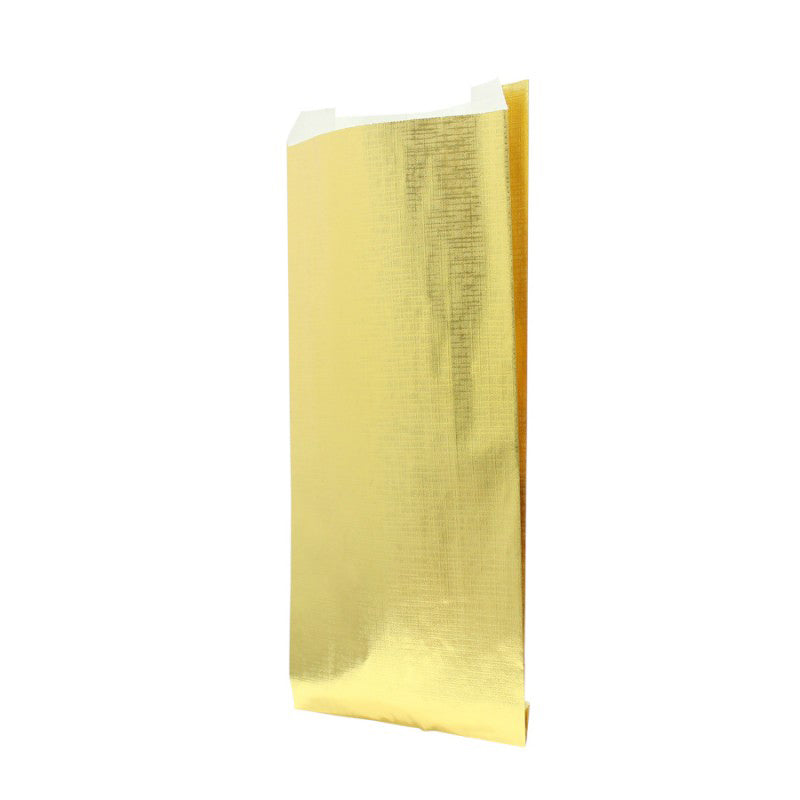 Sobres de papel kraft gofrado - Oro metalizado