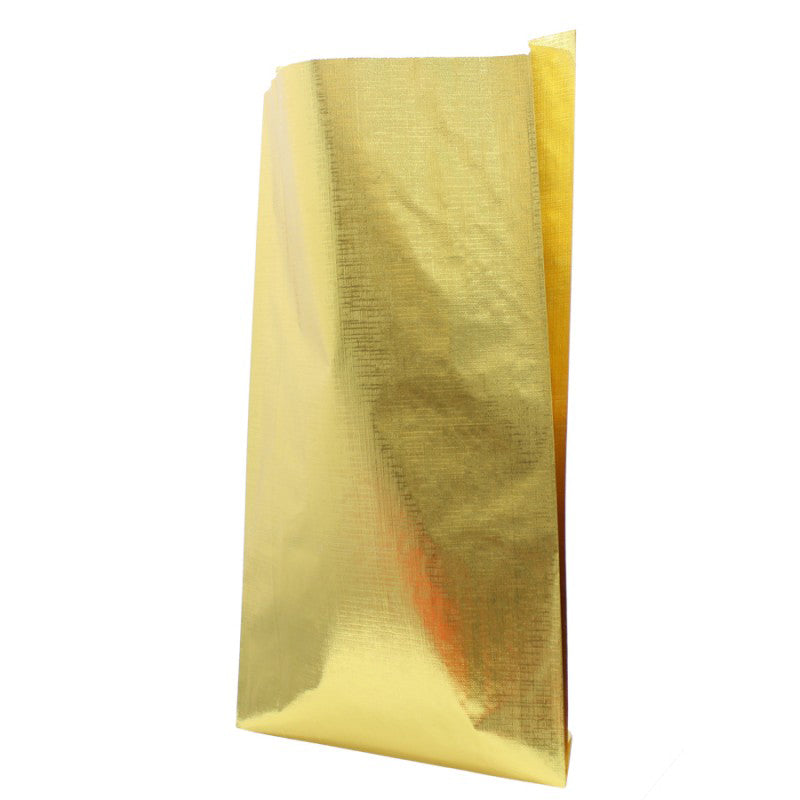 Sobres de papel kraft gofrado - Oro metalizado
