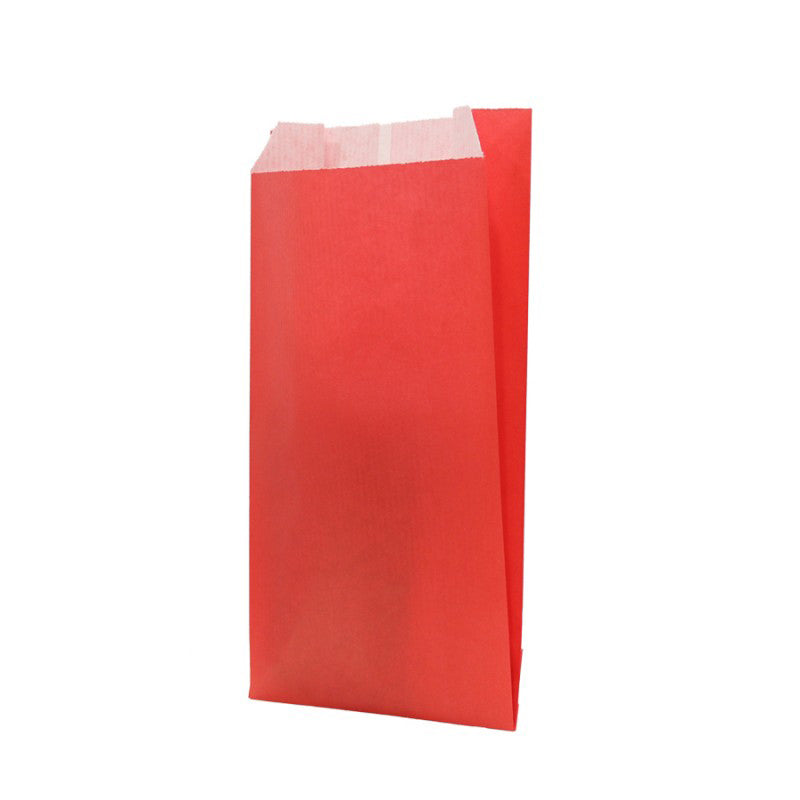 White Kraft Paper Envelopes - Red