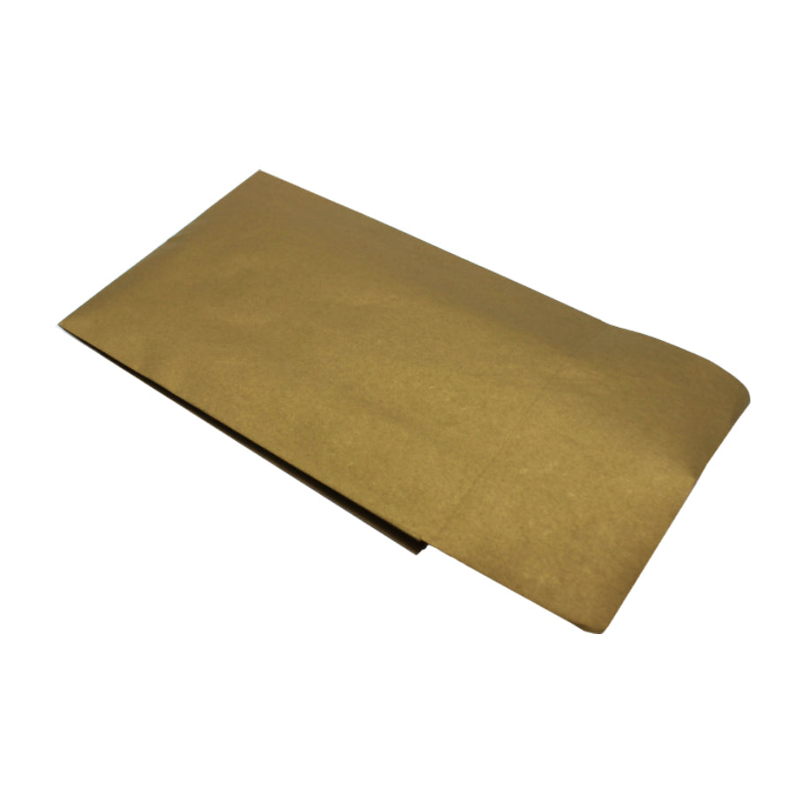 Envelopes de Papel Kraft Natural com Pala Adesiva - Ouro