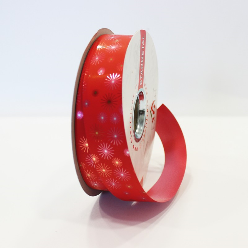 Ribbon Star - Red - "Night Lights"