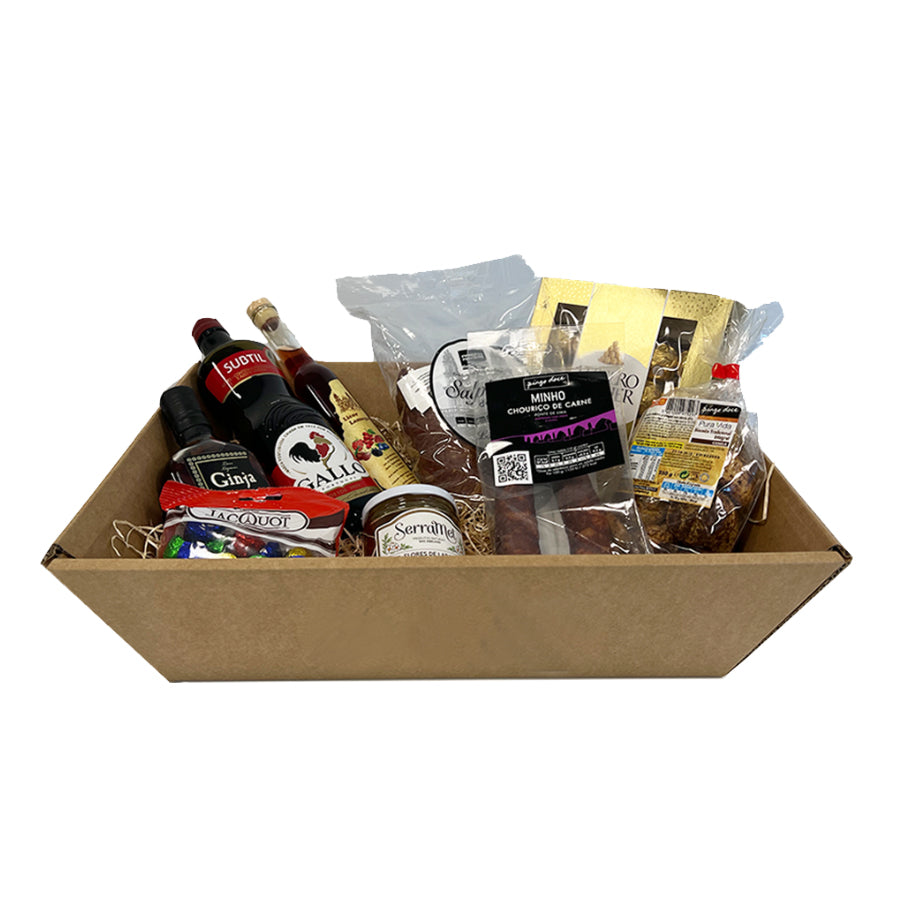 Basket with Handle - Kraft - "Avel"