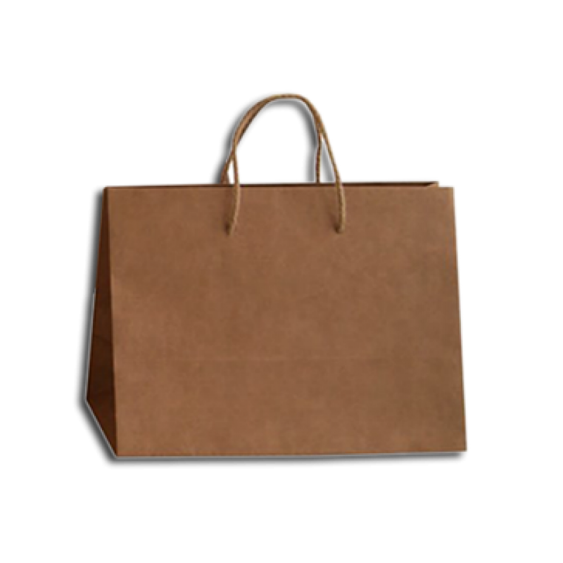 Bolsas de Papel Kraft Natural 135g con Cordón - Kraft