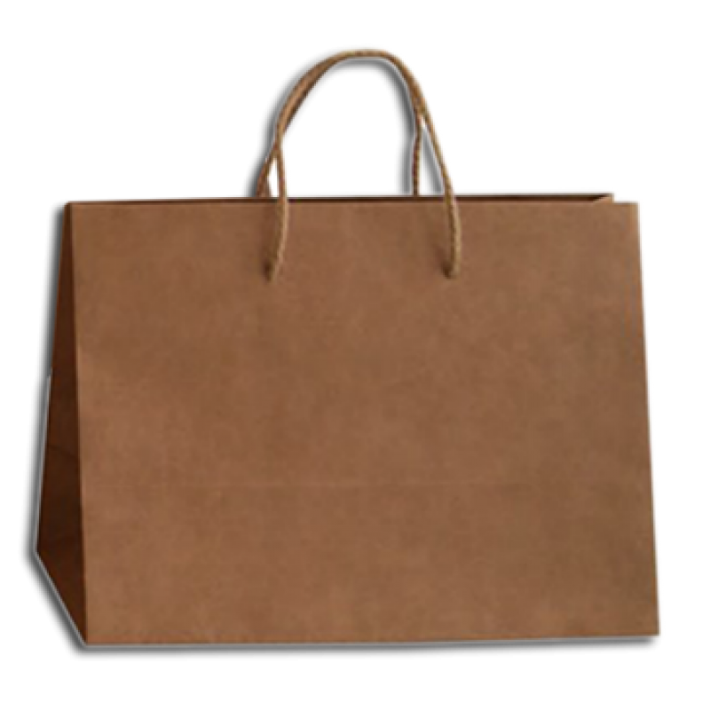 Bolsas de Papel Kraft Natural 135g con Cordón - Kraft
