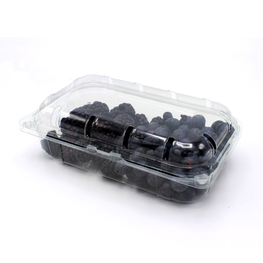 Clamshell PET Containers for Fruit - Clear