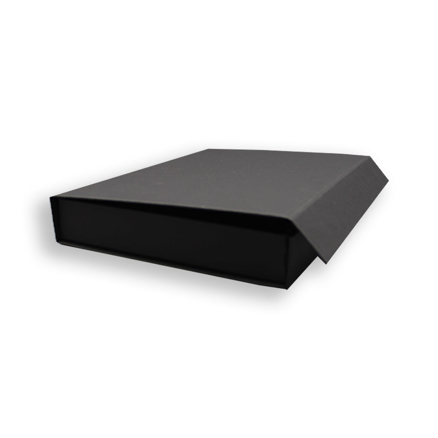 Premium Cardboard Box 1200gsm with Magnet and Sticker - Matte Laminated - Black