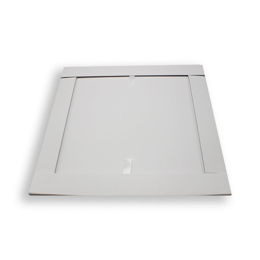 Premium Box Card 1200g with Magnet and Sticker - Matte Laminated - White