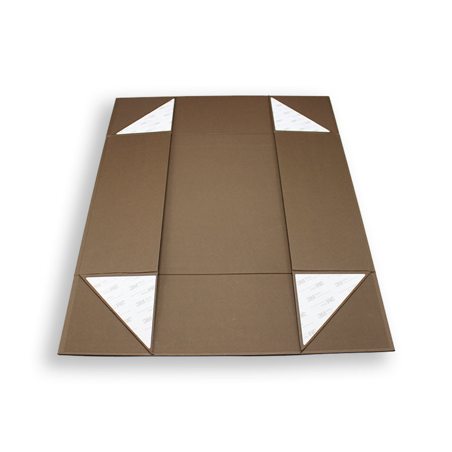 Premium Cardboard Box 1200g with Magnet and Adhesive - Brown