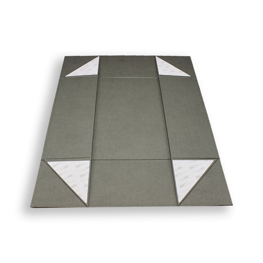 Premium Cardboard Box 1200g with Magnet and Adhesive - Grey