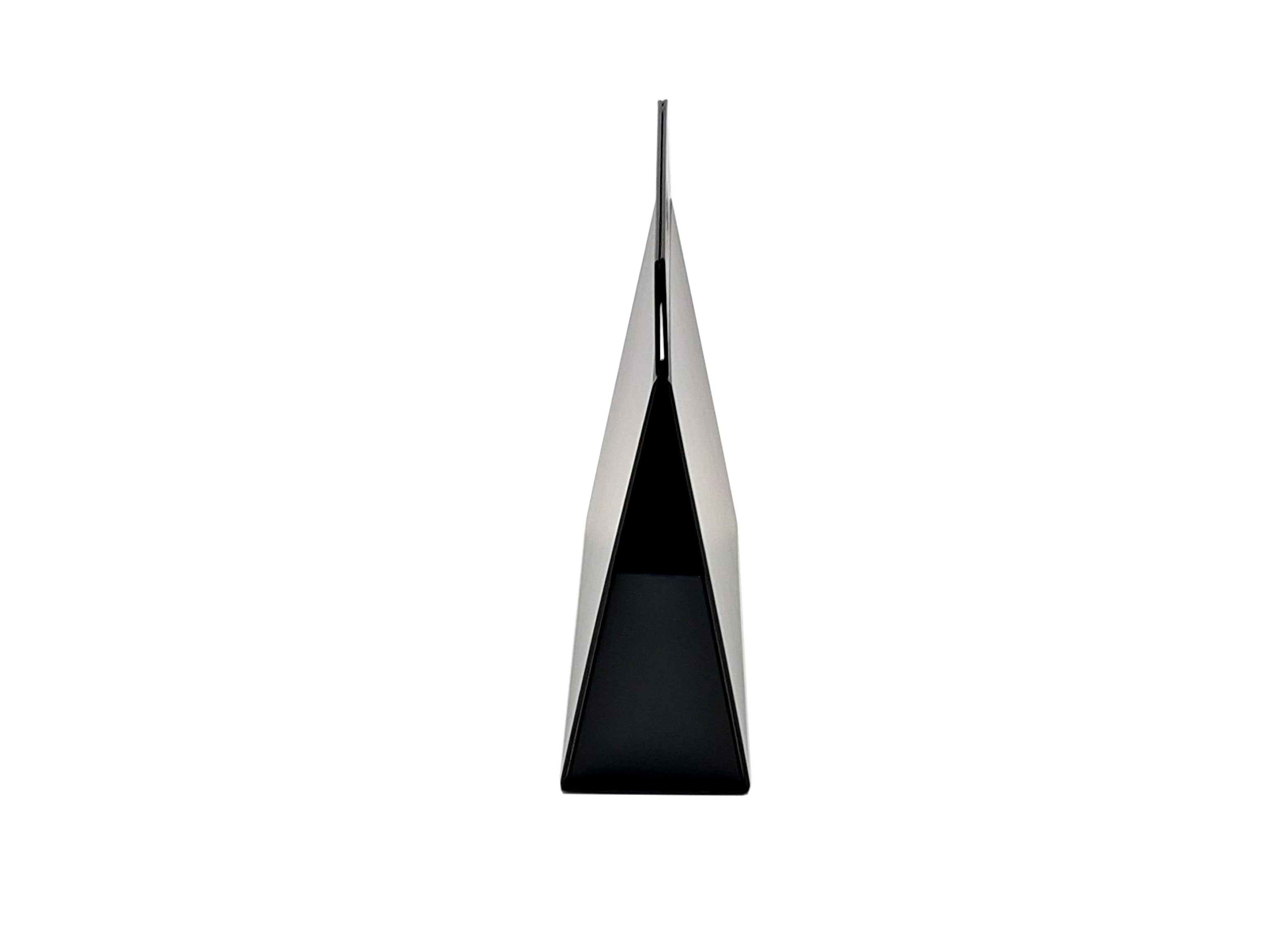Premium Triangular Box with Handle and Magnet - Matte Laminated - Black