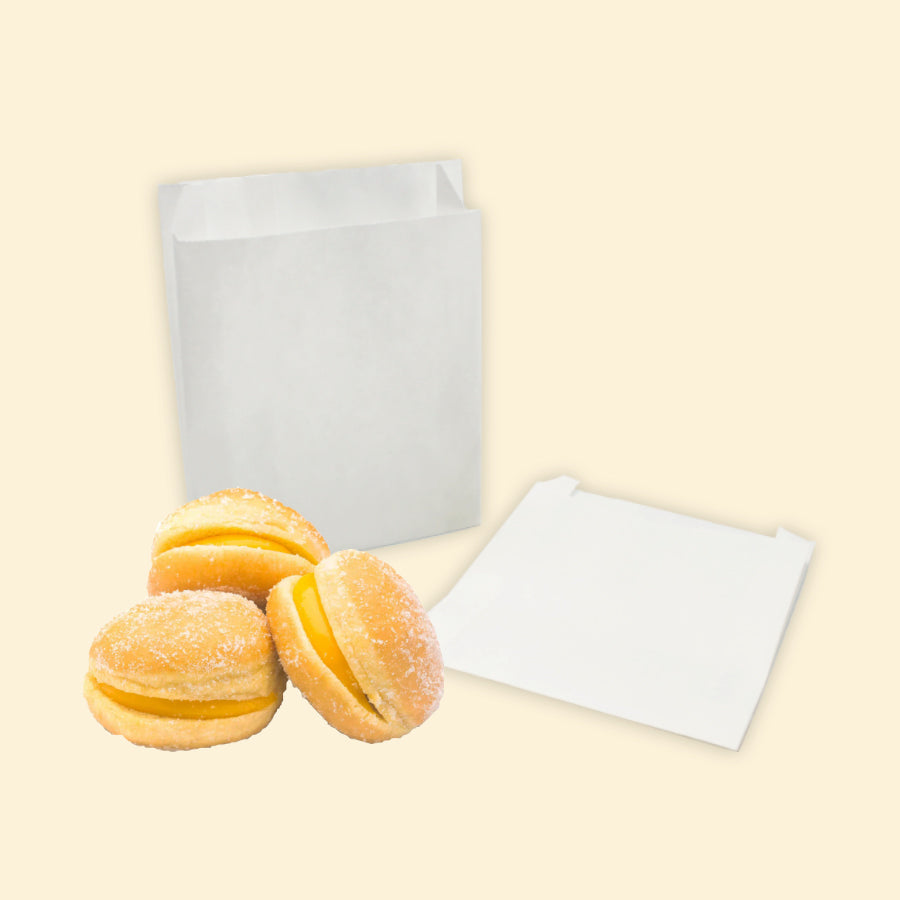 Saquetas Kraft Branco 70g - Branco