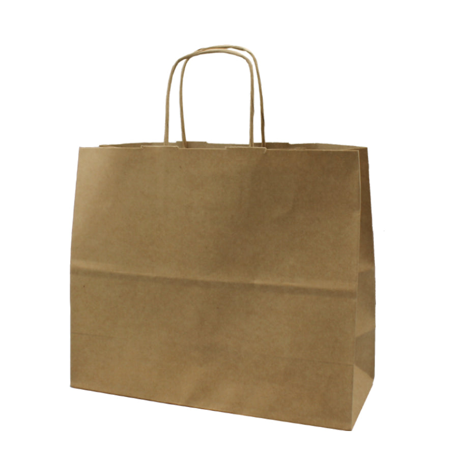 Bolsas de Asa Retorcida Kraft Natural 120g - Kraft