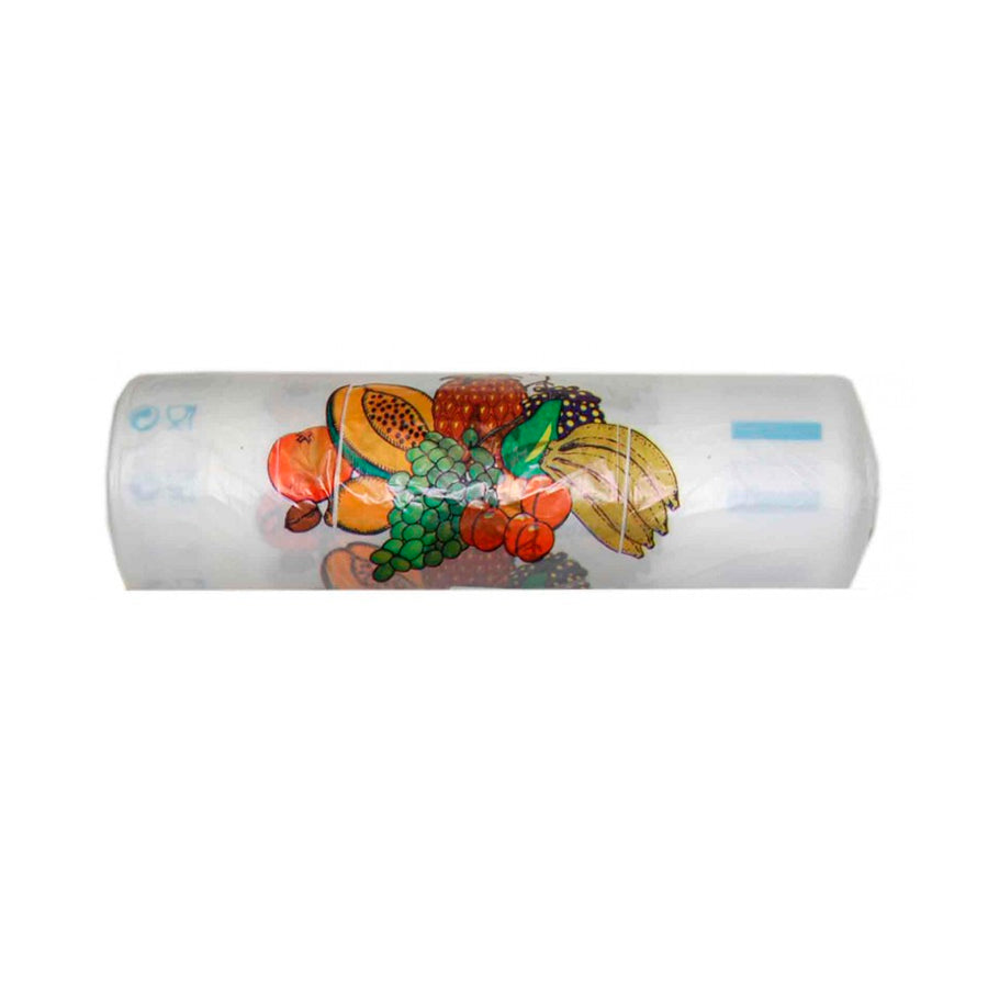 Low-Density (LD) Plastic Bags - Multicolour - "Fruits"
