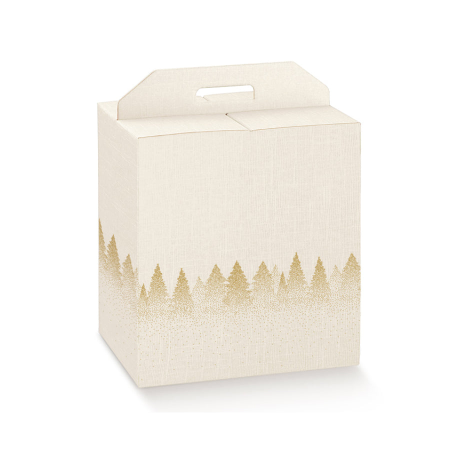 Cesta de Navidad - Blanco - "White Forest"