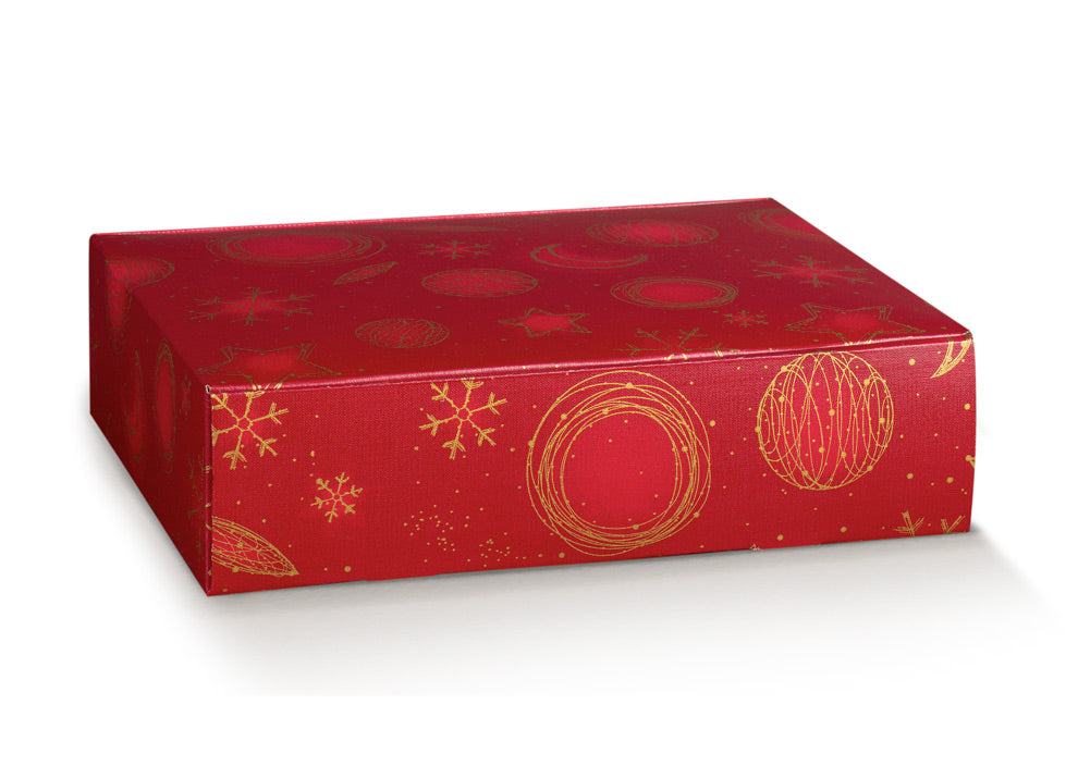 Cajas Cantinetta para Botellas - Rojo y Oro - "Red Universe"