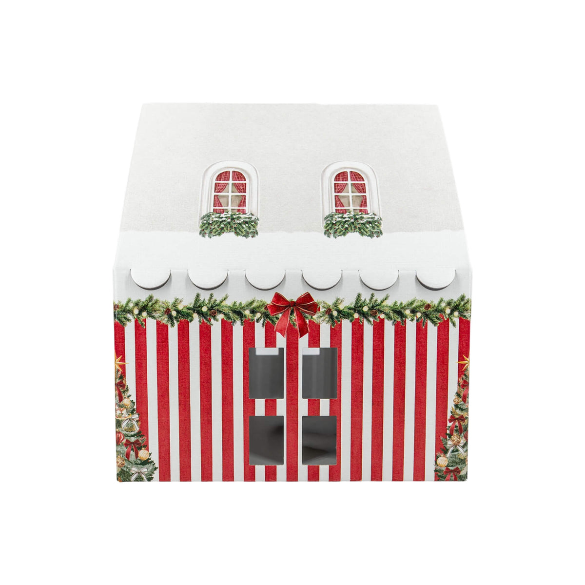 Caja Casa con Cordel - Multicolor - "Market Vermelho"