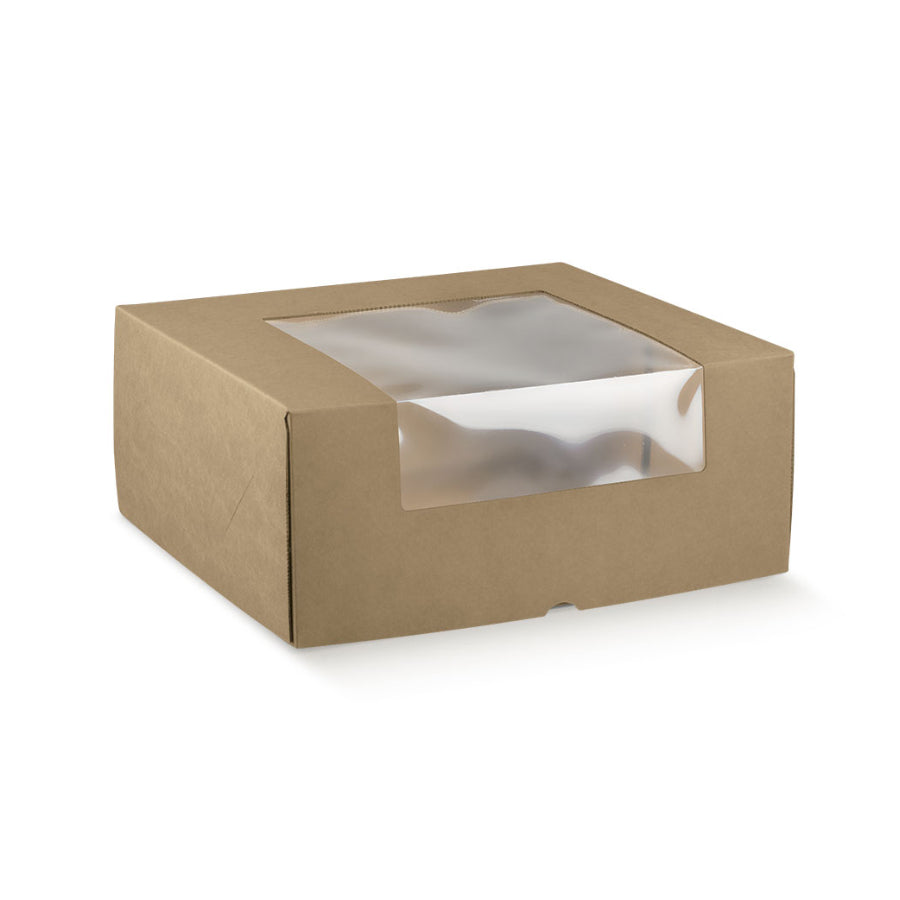 Marmotta Box with Hinged Lid - Kraft - "Avana"