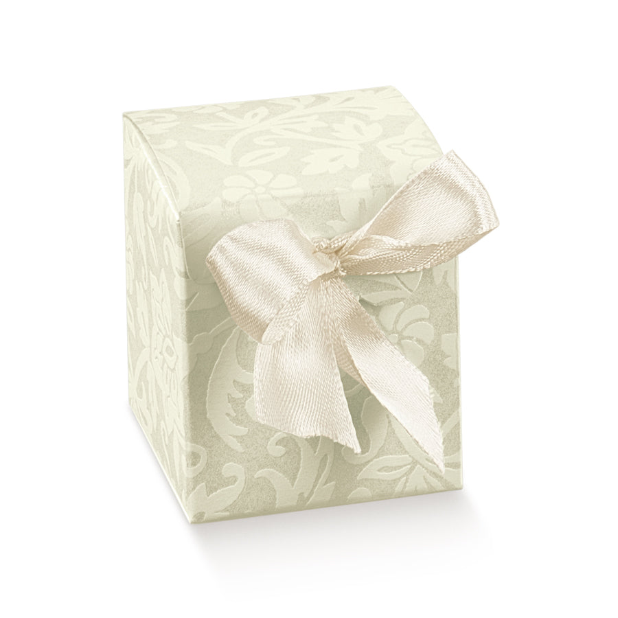 Boxes with Hole - White - "Diamond"