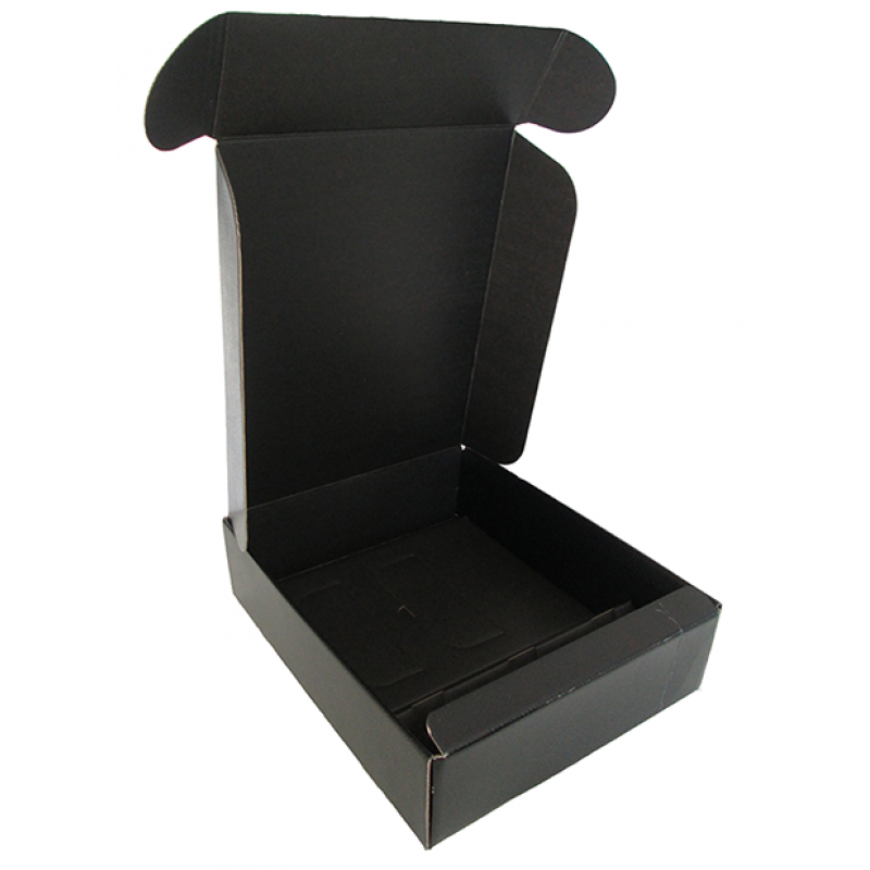 Cajas Cantinetta para Botellas - Negro - "Piel"