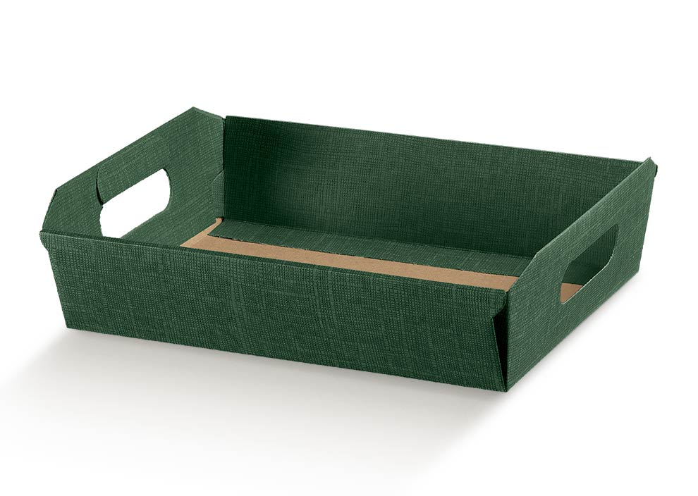Basket with Handle - Green - "Seta"