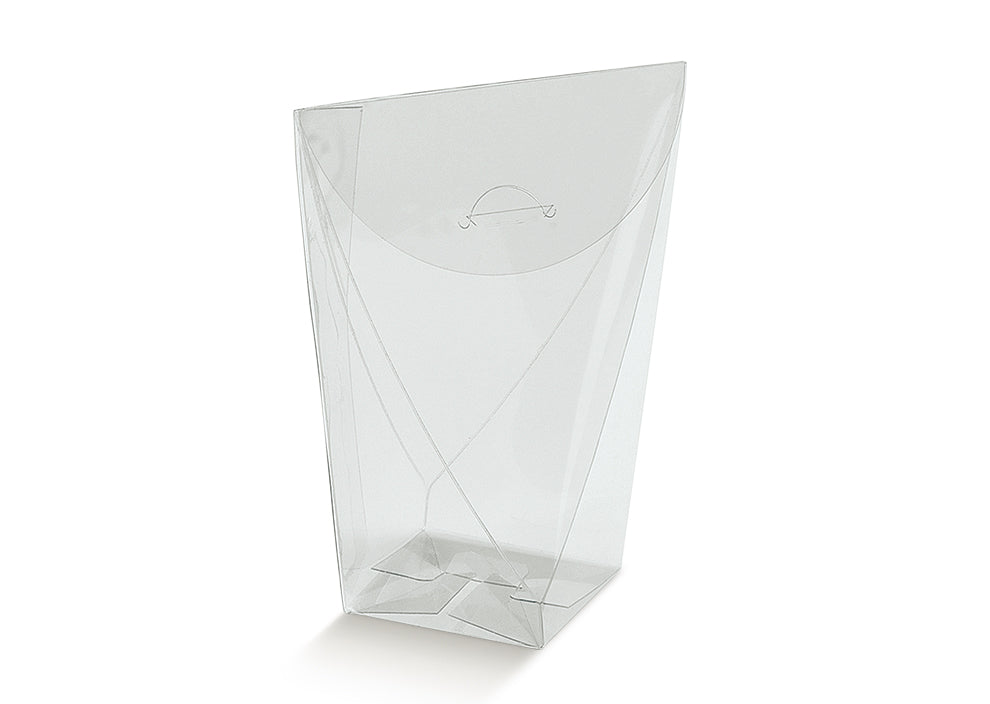 PVC Boxes with Flap - Transparent