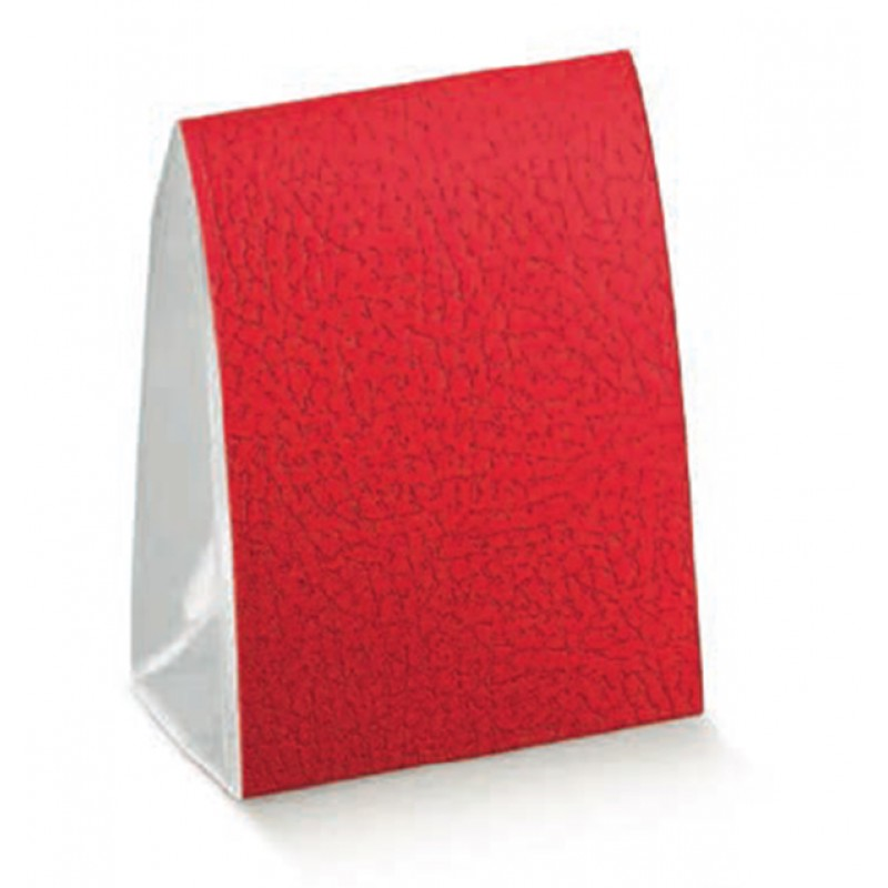 Cajas de PVC con Solapa y Manga - Transparente y Rojo