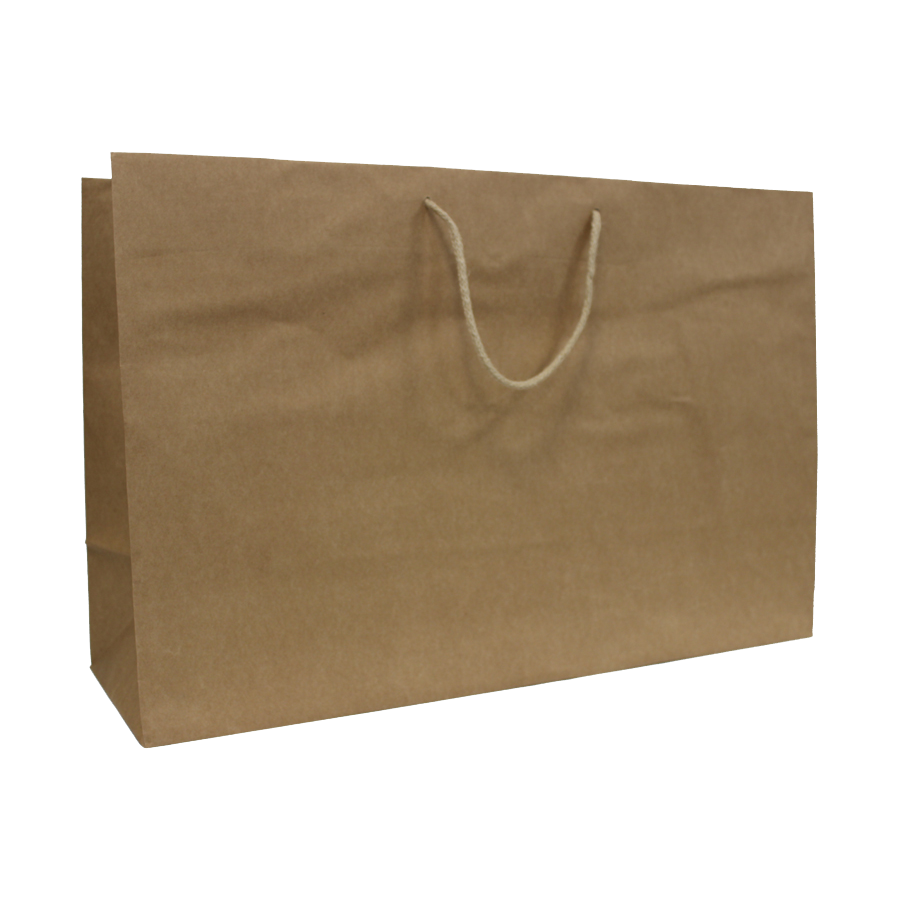 Bolsas de Papel Kraft Natural 135g con Cordón - Kraft