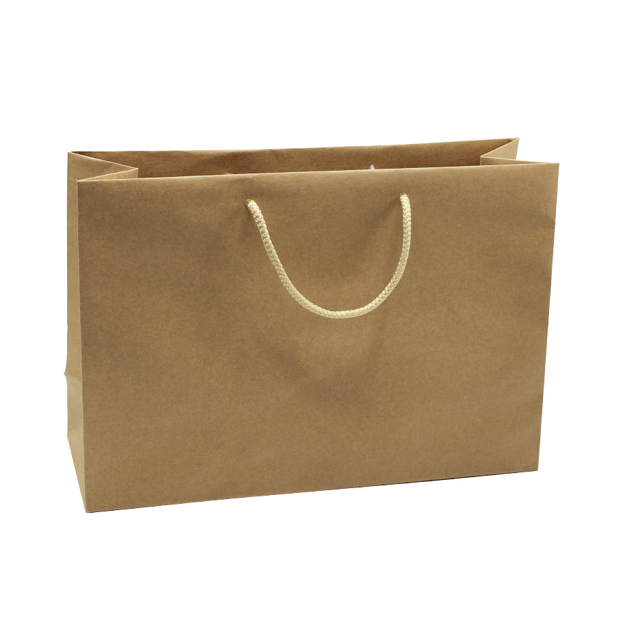 Bolsas de Papel Kraft Natural 135g con Cordón - Kraft