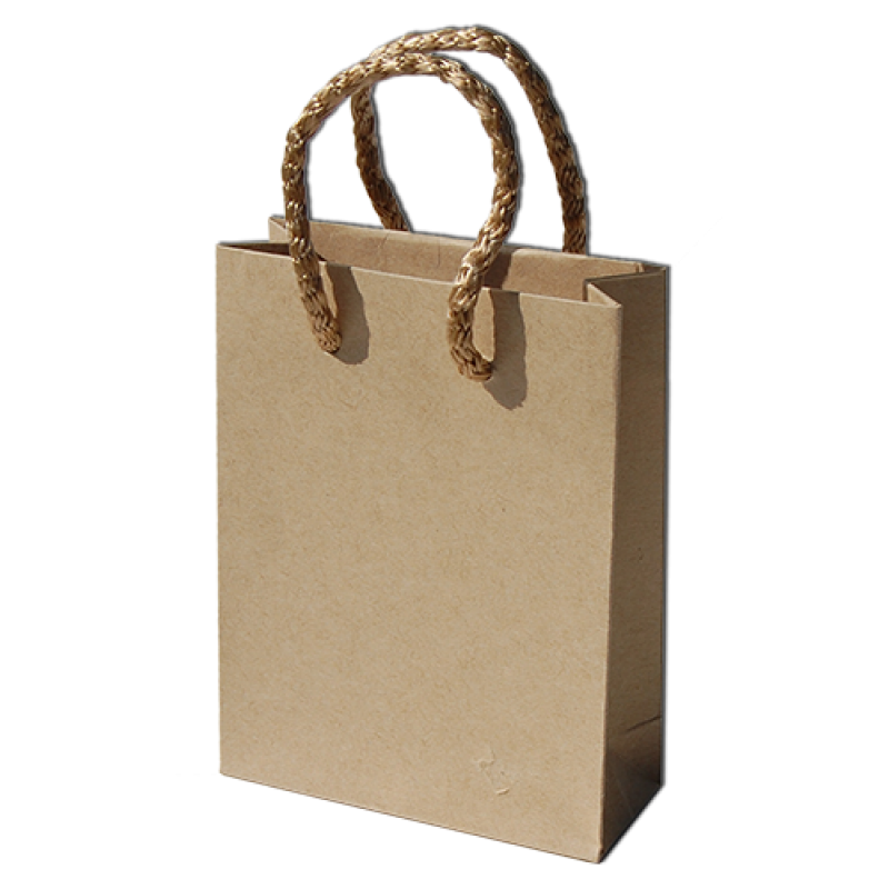 Bolsas de Papel Kraft Natural 135g con Cordón - Kraft