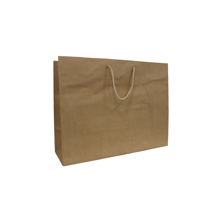 Bolsas de Papel Kraft Natural 135g con Cordón - Kraft
