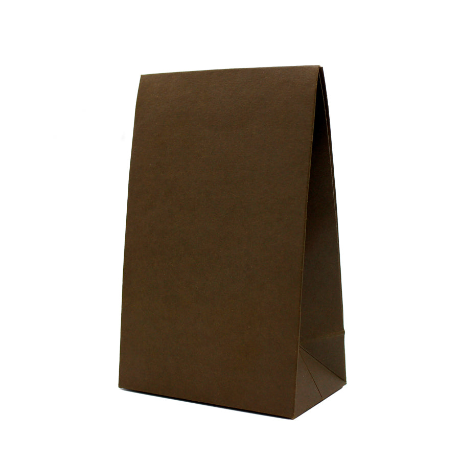 Brown 200g Natural Kraft Bags with Flap