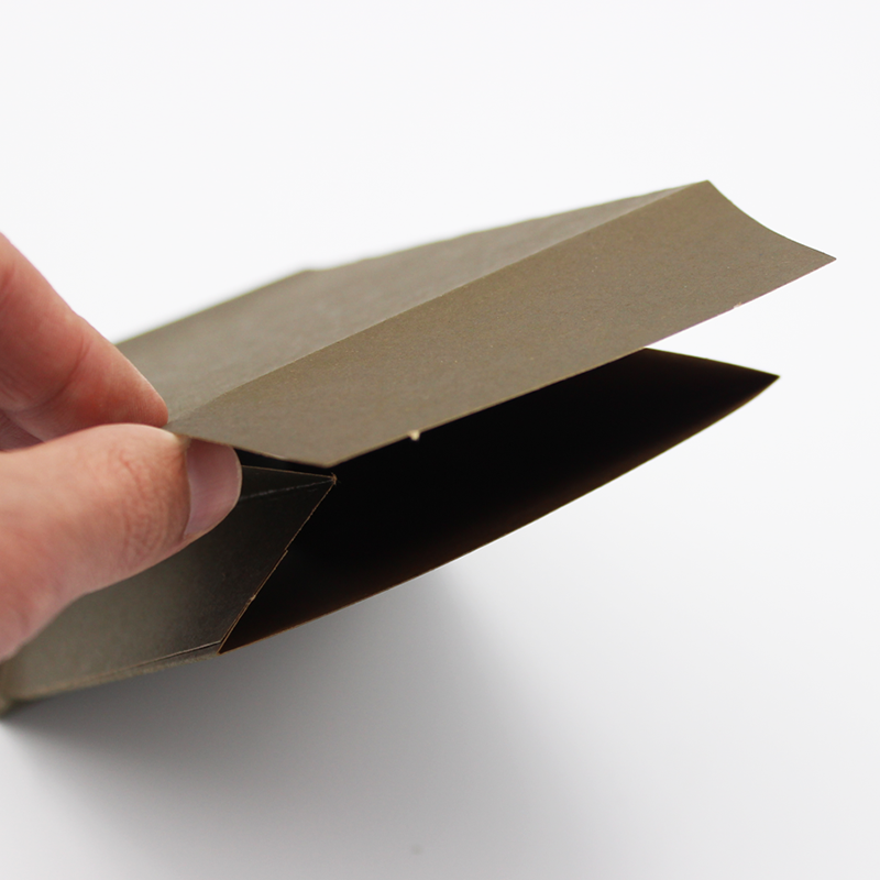 Brown 200g Natural Kraft Bags with Flap
