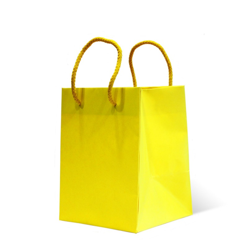 Bolsas de Papel Artesa 180g - Amarillo