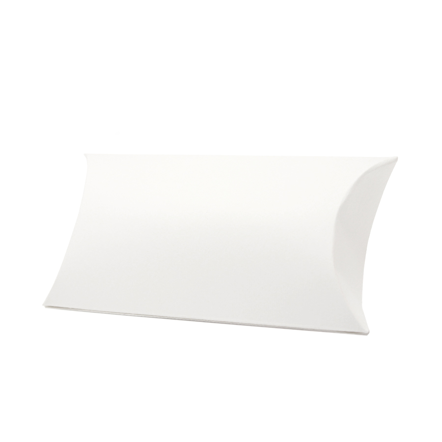 Oval Boxes in 260g Cardboard - Gloss Lamination - White
