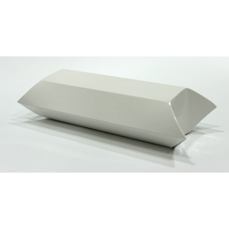 Caixas em Cartolina Folding 250g para Pastéis de Nata - Plastificado Brilho - Branco