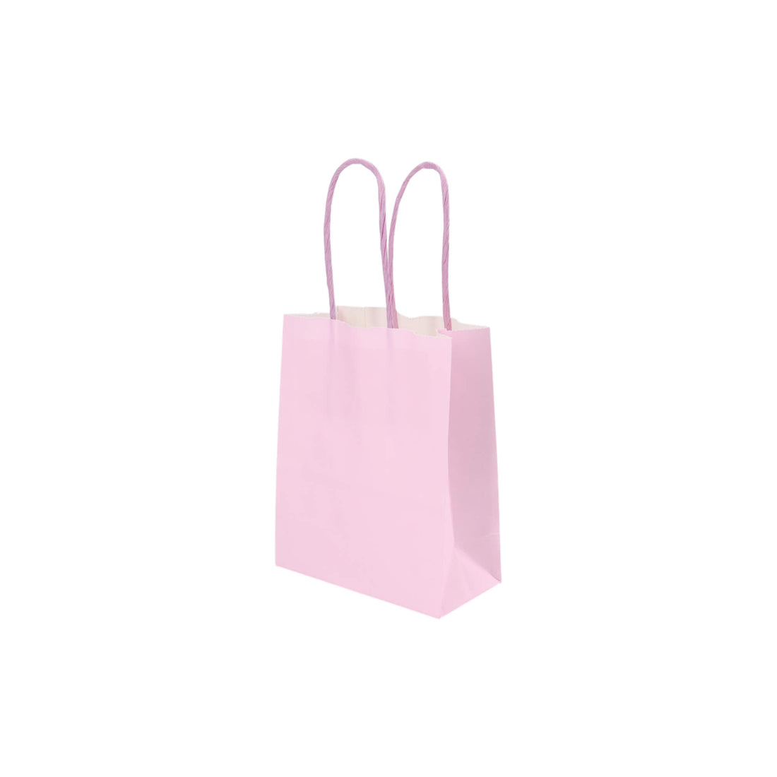 Bolsas Asa Retorcida Kraft Blanco 90g - Lila Pastel