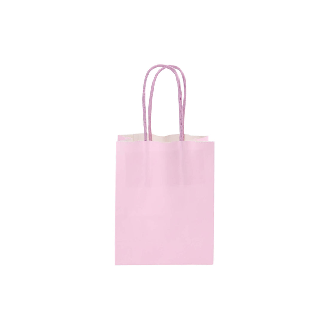 Bolsas Asa Retorcida Kraft Blanco 90g - Lila Pastel