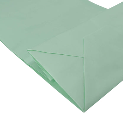 Sacos Asa Torcida Kraft Branco 90g - Verde Pastel