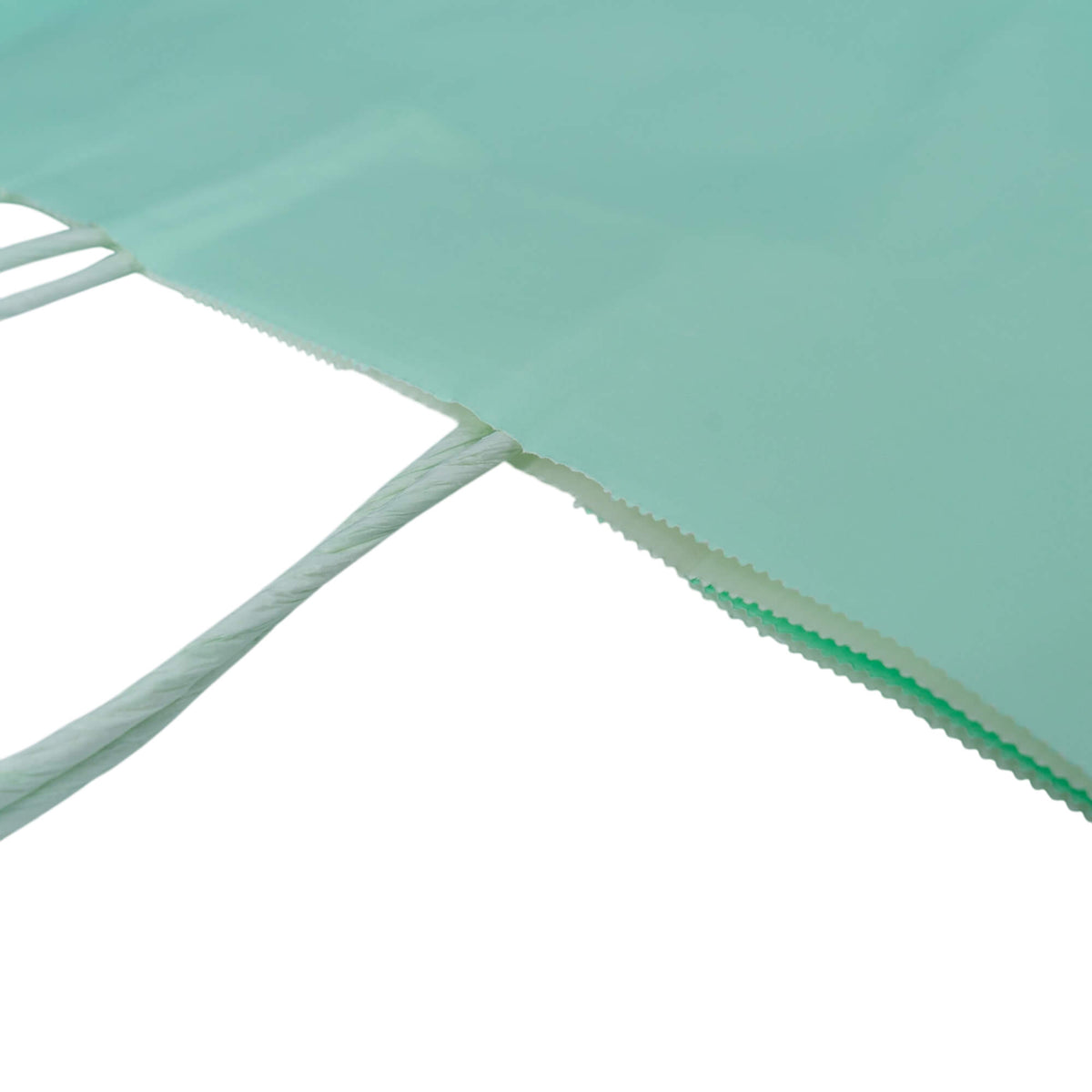 Sacos Asa Torcida Kraft Branco 90g - Azul Pastel