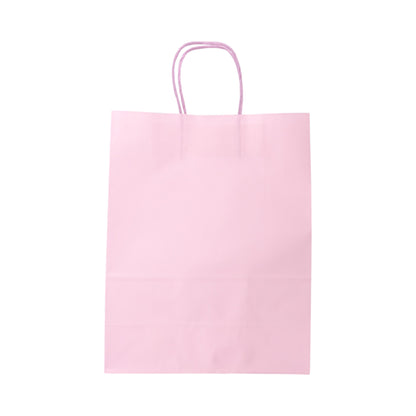Sacos Asa Torcida Kraft Branco 90g - Lilás Pastel