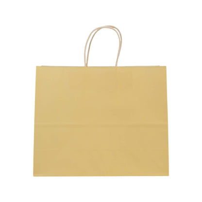 Sacos Asa Torcida Kraft Branco 90g - Amarelo Pastel