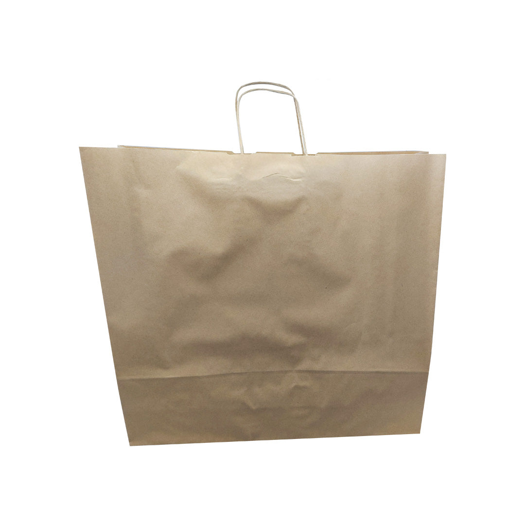 Sacos Asa Torcida Kraft Natural 120g - Kraft