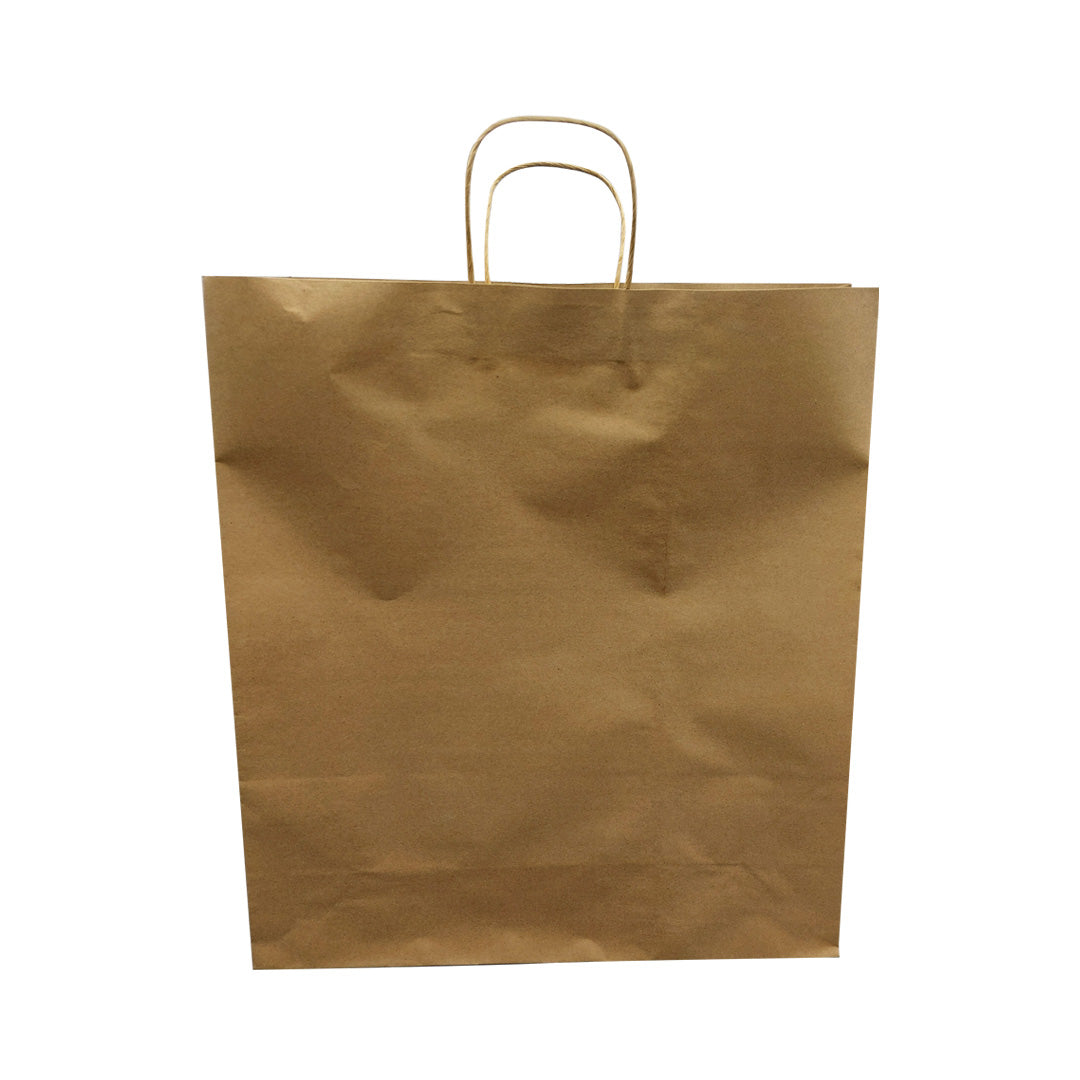 Sacos Asa Torcida Kraft Natural 120g - Kraft
