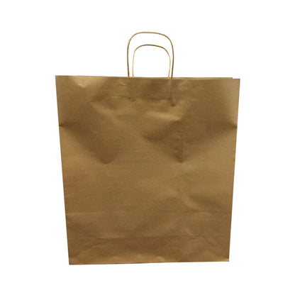 Sacos Asa Torcida Kraft Natural 120g - Kraft